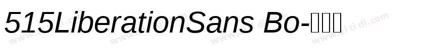 515LiberationSans Bo字体转换 515LiberationSans Bo字体转换